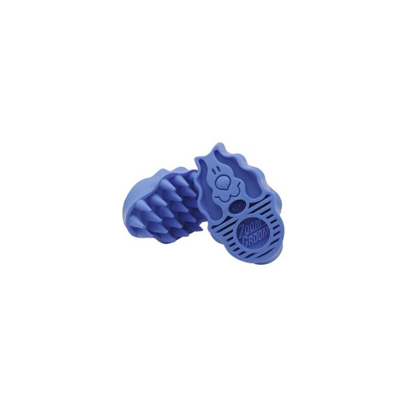 KONG ZoomGroom Hundebürste brombeere