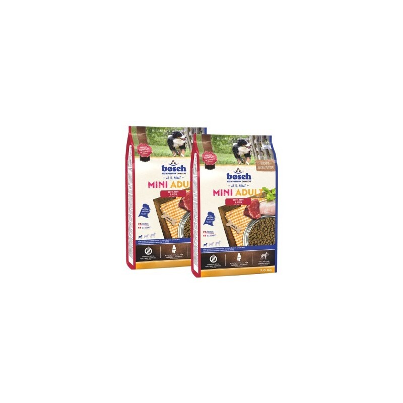 bosch Mini Adult Lamm und Reis 2x3 kg