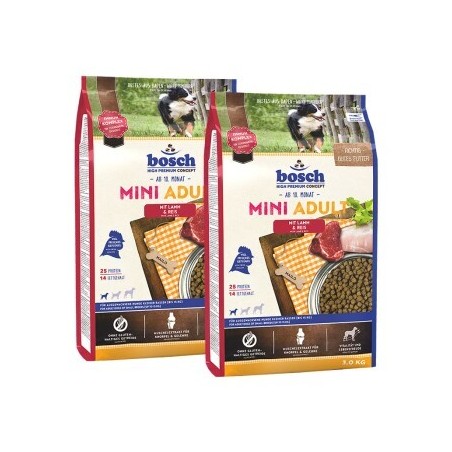 bosch Mini Adult Lamm und Reis 2x3 kg