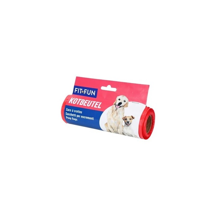 FIT+FUN Hundekotbeutel mit Schlaufen 3x50 Stk