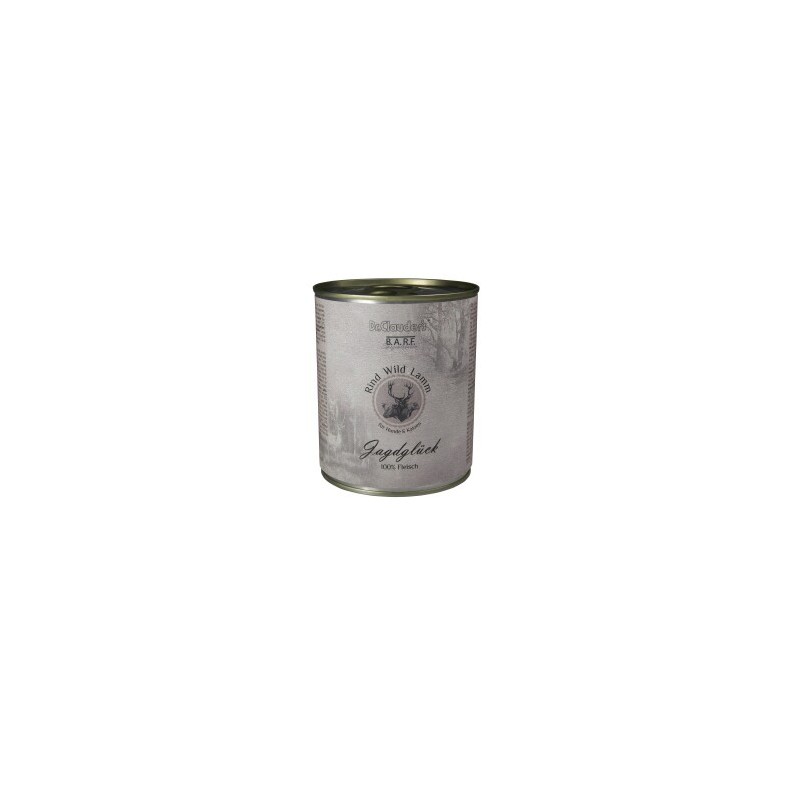 Dr. Clauder's BARF Wild, Lamm und Rind 6x800 g