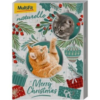 MultiFit naturelle Adventskalender Katze 150g