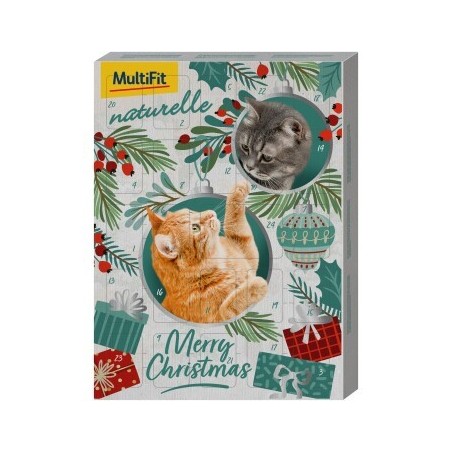 MultiFit naturelle Adventskalender Katze 150g