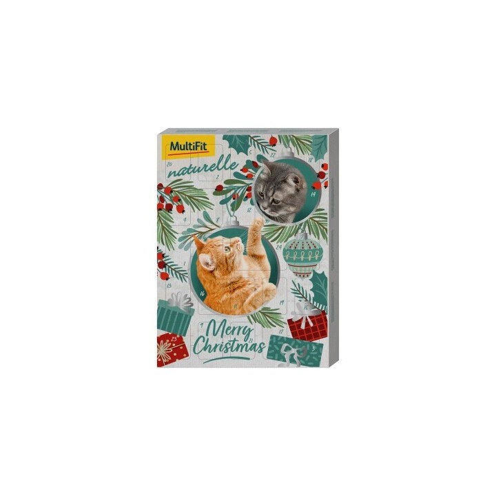 MultiFit naturelle Adventskalender Katze 150g