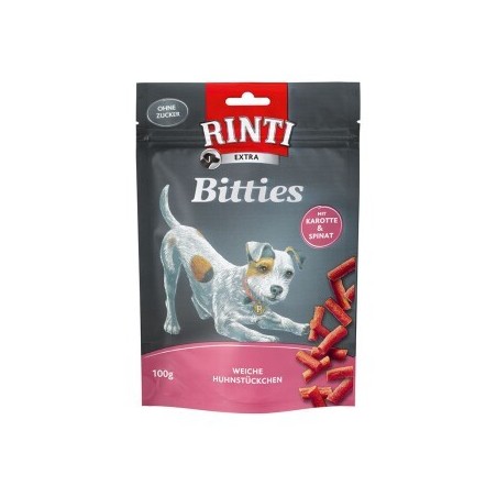 RINTI Bitties 12x100g Huhn mit Karotten & Spinat