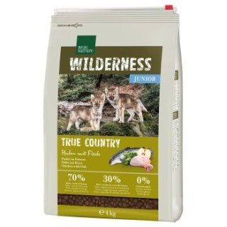 REAL NATURE WILDERNESS Junior True Country Huhn mit Fisch 4 kg