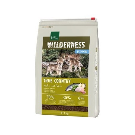REAL NATURE WILDERNESS Junior True Country Huhn mit Fisch 4 kg