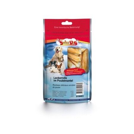 SwissDog Leckerrolle im Pouletmantel 300g