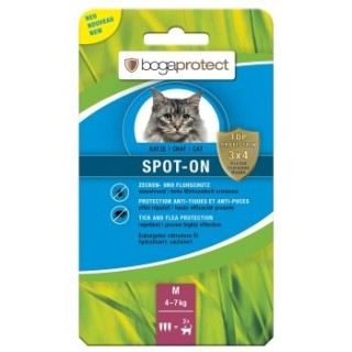 Bogadent Spot-On Anti-Parasit für Katzen M 3x1,2ml