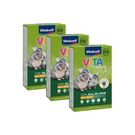 Vitakraft Vita Special Chinchilla 3x600 g