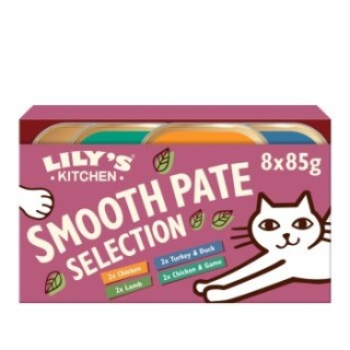 LILY'S KITCHEN Nassfutter Katze Adult Everyday Favourites Paté 8x85g