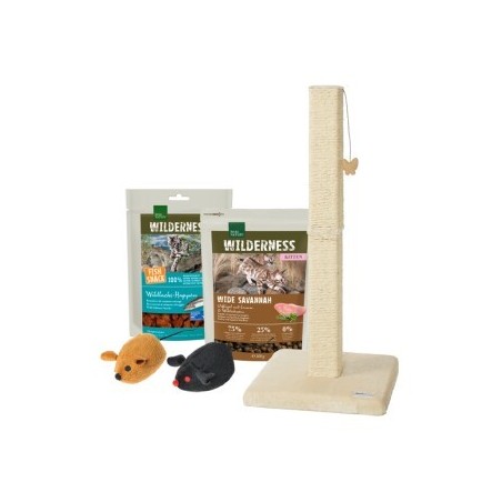 AniOne REAL NATURE WILDERNESS Starterpaket für Kitten + Kratzbaum