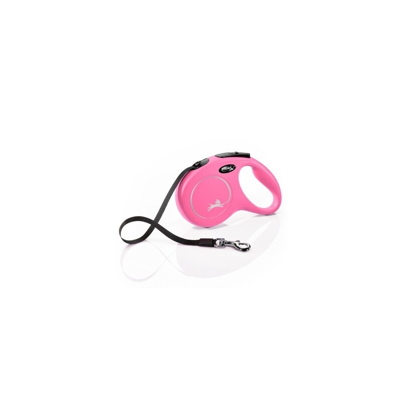 Flexi New Classic Gurt pink M, 5 m, 25 kg