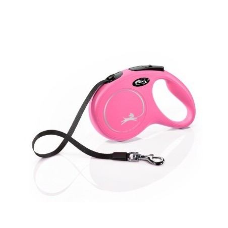 Flexi New Classic Gurt pink M, 5 m, 25 kg