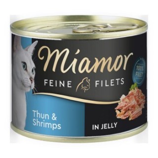 Miamor Feine Filets in Jelly Thunfisch und Shrimps 12x185 g