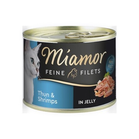 Miamor Feine Filets in Jelly Thunfisch und Shrimps 12x185 g