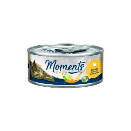 MOMENTS Adult Huhn mit Ei 12x70 g