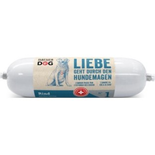 NaturaDog Wurst Rind und Reis 25x200 g