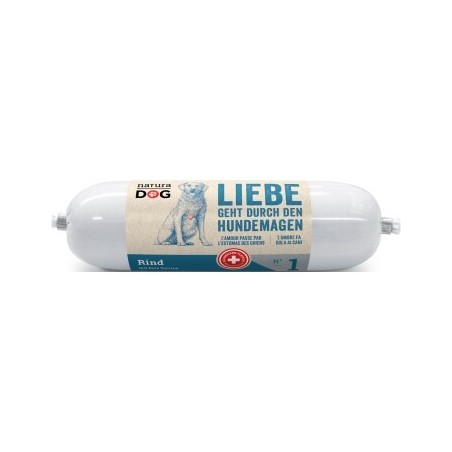 NaturaDog Wurst Rind und Reis 25x200 g