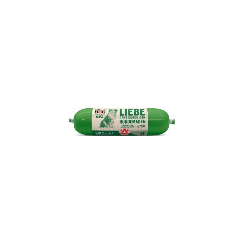 naturaDog Wurst Huhn mit Kartoffel 20x400 g