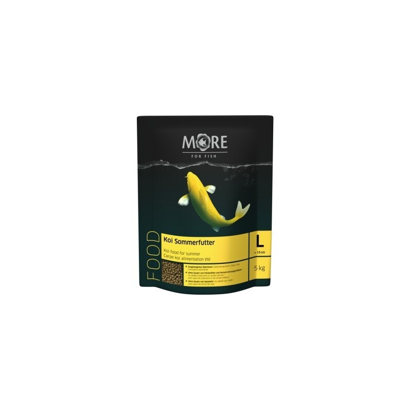MORE Koi Sommerfutter 6mm 5 kg