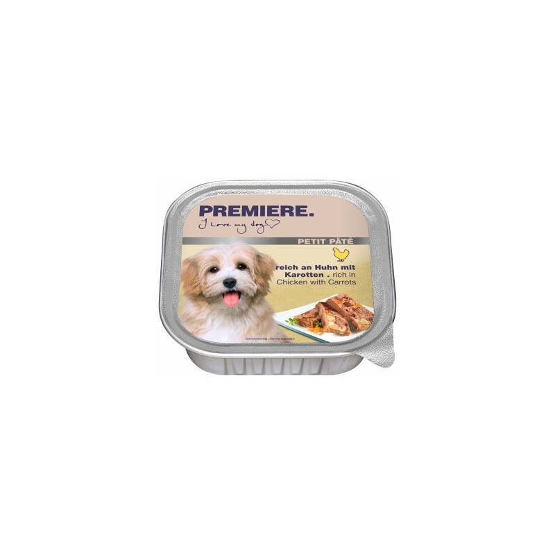 PREMIERE Petit Pâté Huhn und Karotten 11x150 g