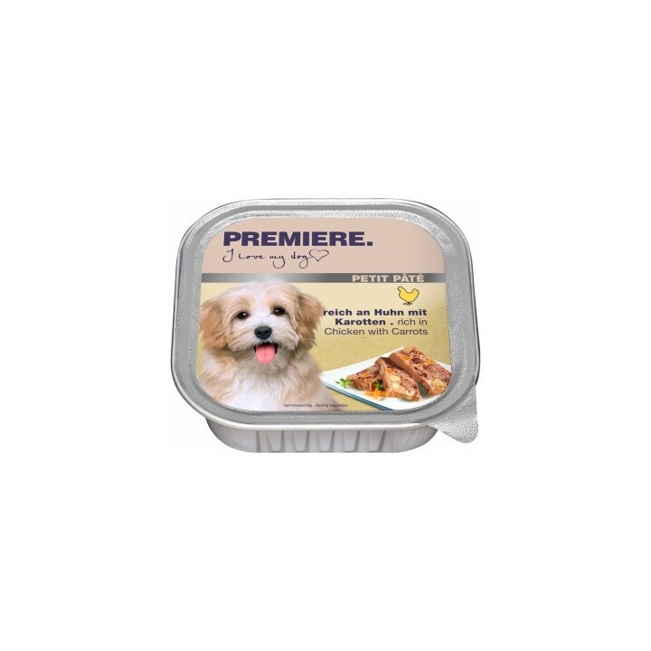 PREMIERE Petit Pâté Huhn und Karotten 11x150 g
