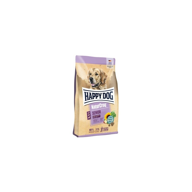 HAPPY DOG NaturCroq Trockenfutter Hund Senior 15 kg
