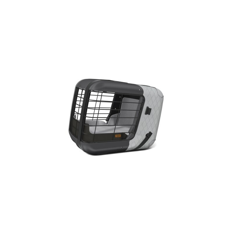 4pets Transportbox Caree anthrazit/ grau