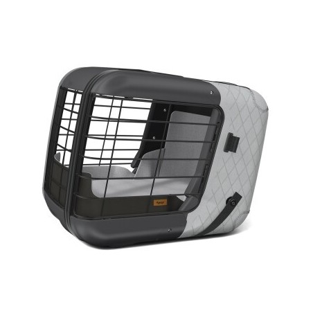 4pets Transportbox Caree anthrazit/ grau