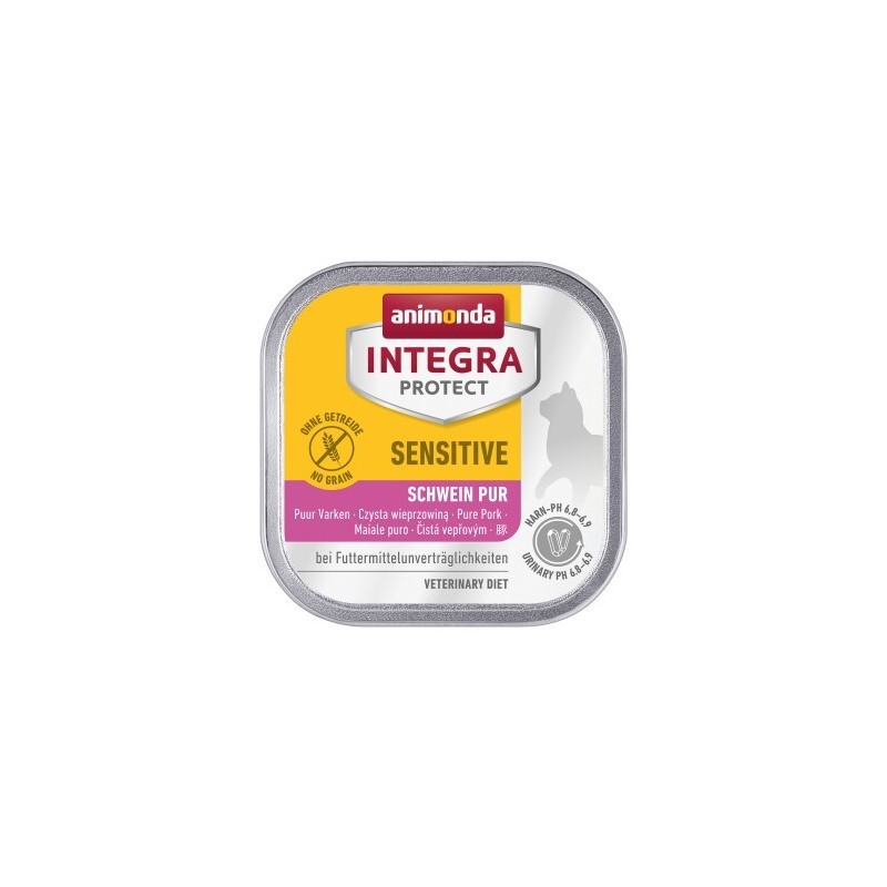 animonda Integra Protect Sensitive 16x100g Schwein pur