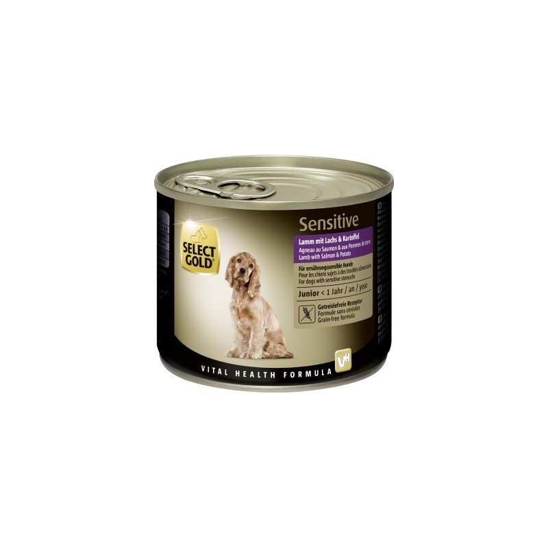 SELECT GOLD Nassfutter Hund Sensitive Junior