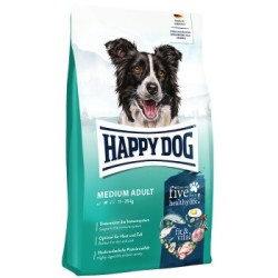 HAPPY DOG fit & vital Trockenfutter Hund Adult, Medium 12 kg