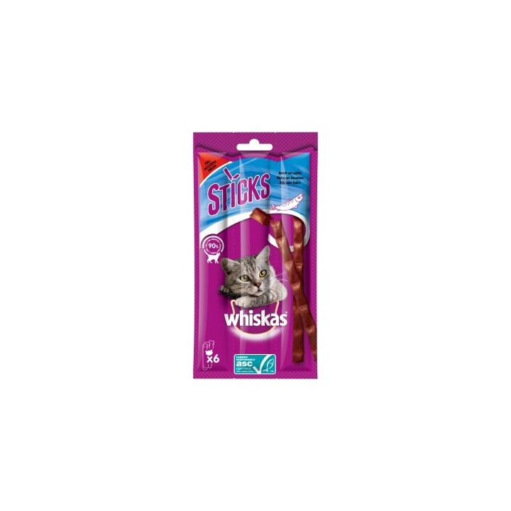 Whiskas Sticks 14x6 Stück Lachs