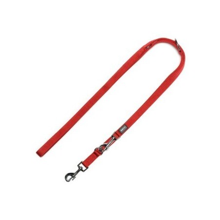 AniOne Nylonführleine Classic 2-lagig rot M