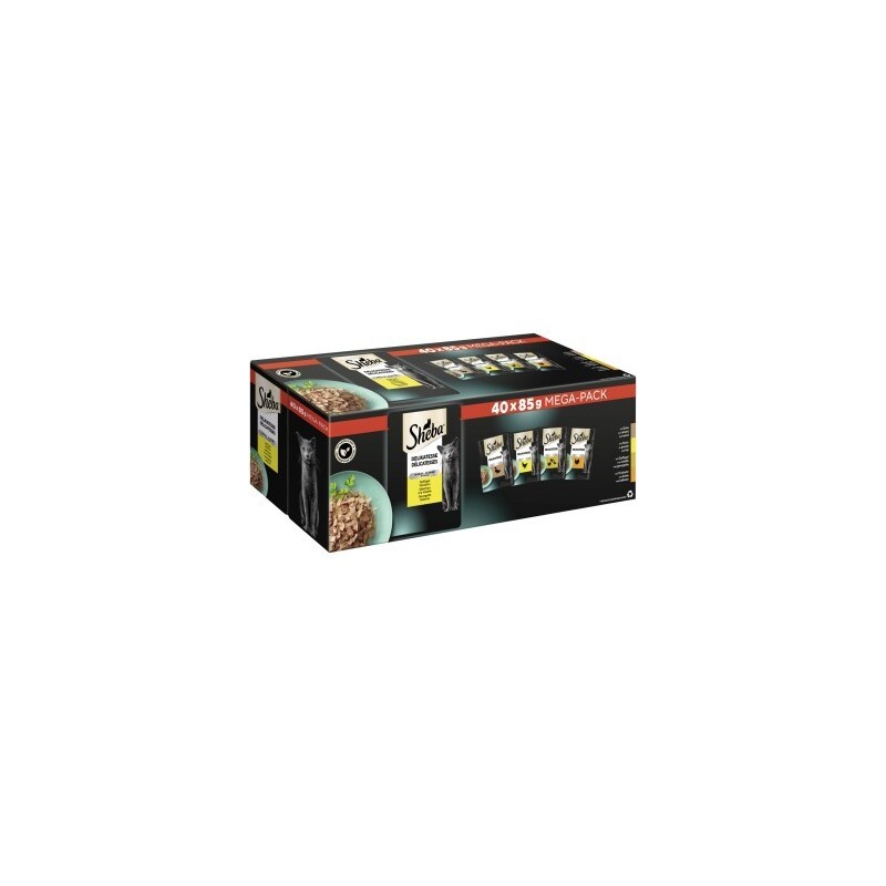 Sheba Delikatesse in Gelee 40x85g