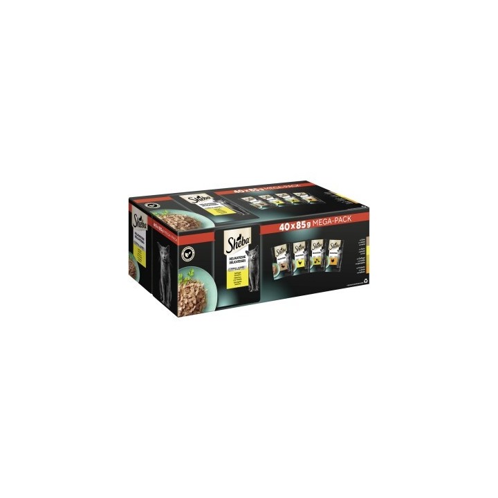 Sheba Delikatesse in Gelee 40x85g