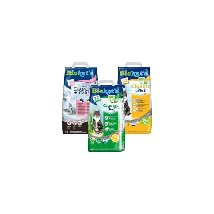 Biokat's Probierpaket 3 Sorten Streu