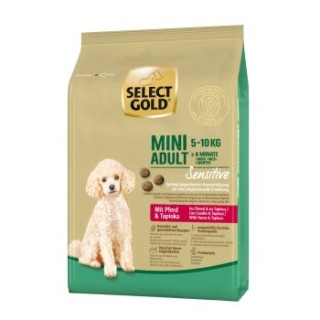SELECT GOLD Sensitive Mini Adult Pferd & Tapioka 1 kg
