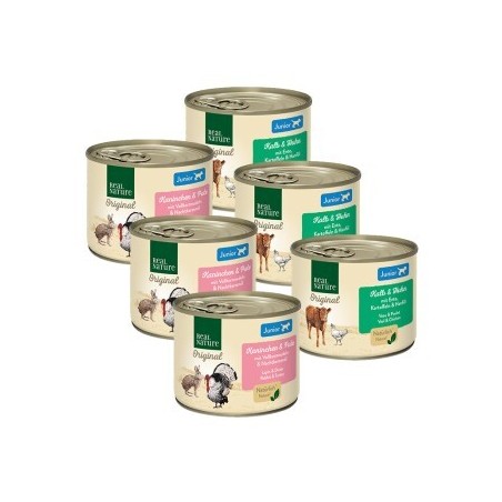 REAL NATURE Junior Mixpaket 6x200 g