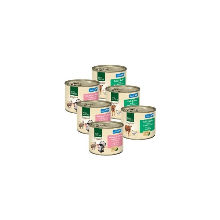 REAL NATURE Junior Mixpaket 6x200 g