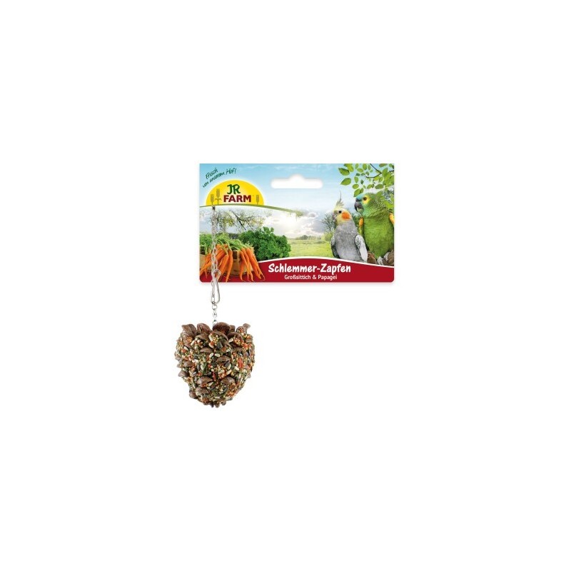 JR Farm Birds Schlemmer-Zapfen Großsittich/Papagei 195g