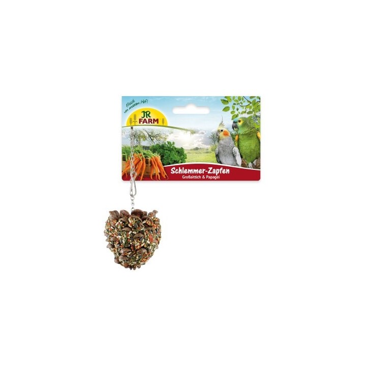 JR Farm Birds Schlemmer-Zapfen Großsittich/Papagei 195g