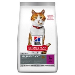 Hill's Science Plan Trockenfutter Katze Adult, Sterilised Ente 2x10 kg