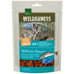 REAL NATURE WILDERNESS Fish Snack Wildlachs-Happen, 35 g