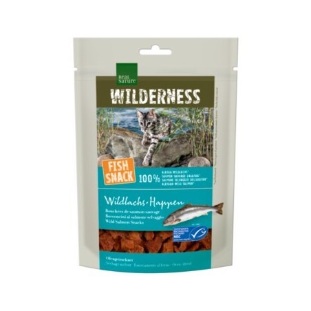 REAL NATURE WILDERNESS Fish Snack Wildlachs-Happen, 35 g