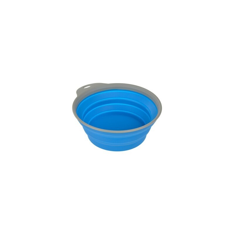 Dogs Creek Reise-Silikonnapf Trail blau 2 l