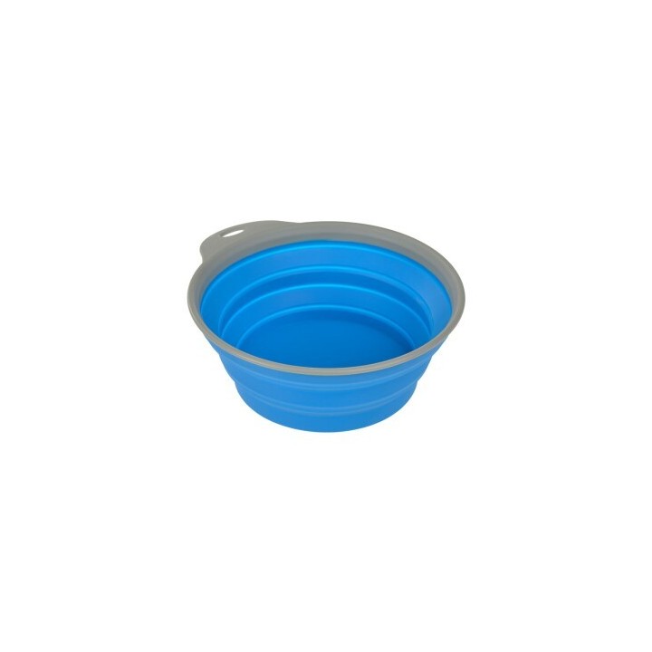 Dogs Creek Reise-Silikonnapf Trail blau 2 l