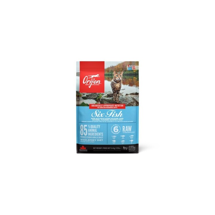 Orijen Six Fish Cat 5.4 kg