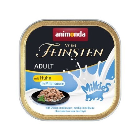 animonda Vom Feinsten Adult Milkies 32x100g Huhn, in Milchsauce